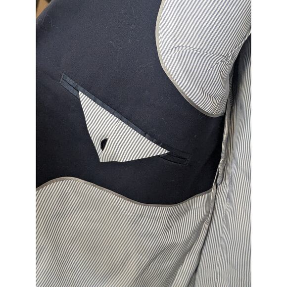 Brooks Brothers Explorer Madison Fit Navy Wool Mens 2 Button Suit Jacket 48 Reg - Picture 14 of 14